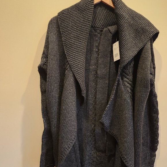 COPY VINCE cashmere sweater, small carbon color